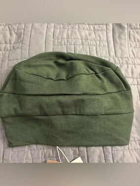 Cardani Headwear Headcover Unlimited Green Cap NWT Organic Cotton Beanie